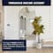 American Art Decor 4ft. Realistic Artificial Croton Tree in White Pot